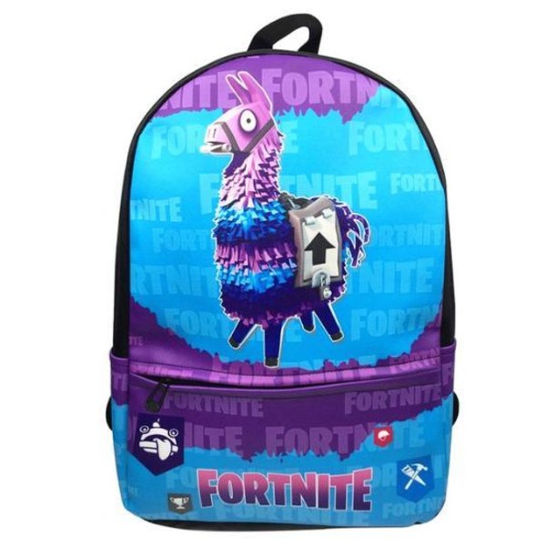 Fortnite Llama Backpack School Bag Joululahjat