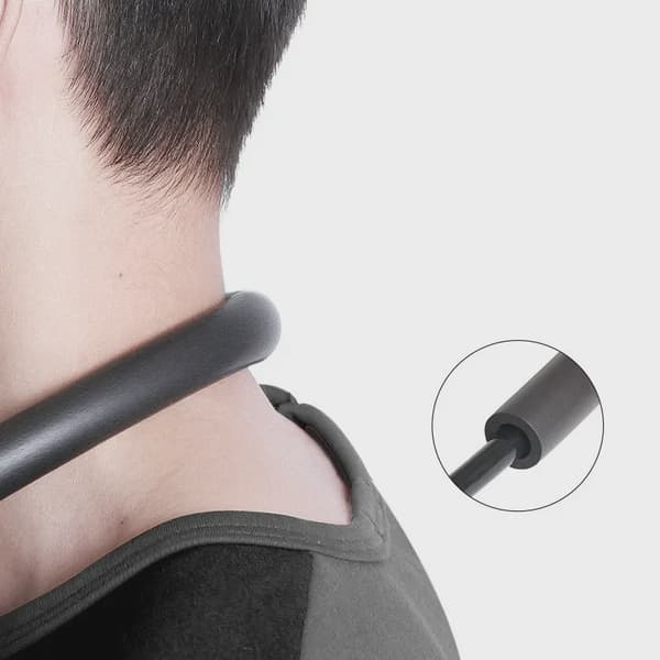Justerbar 360° mobiltelefonholder til halsmontering til iPhone Xiaomi White