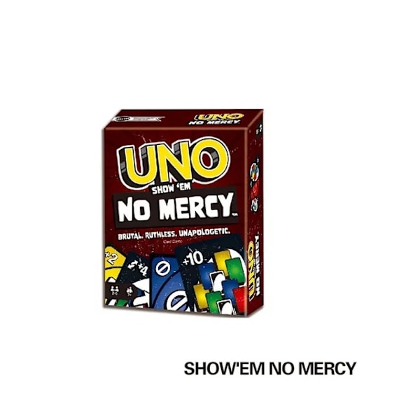 UNO No Mercy  Spil Familie Sjov Underholdning Brætspil Sjovt Spillekort