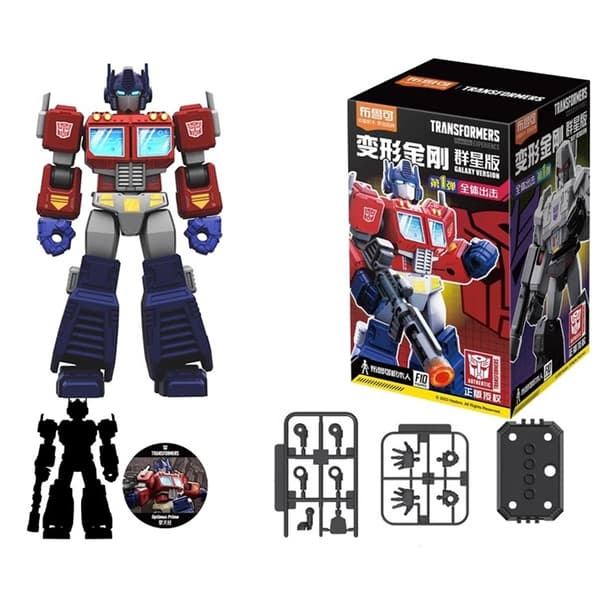 Optimus Prime Action Figur - Transformers Robot Animation Model, samlerlegetøj og gaver Random box
