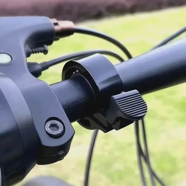 Soud MTB Styrhorn Cykelklocka Cykelsäkerhetstillbehör black