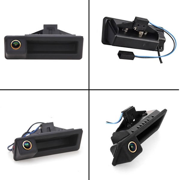 Bil AHD 1080P Vattentät Backkamera för BMW E90 E91 E92 E93 M5 E39 E60 E61 Parkeringshjälpkamera Black