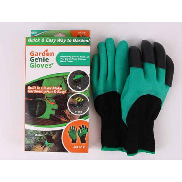 Gardening gloves with claws - Dig and rake