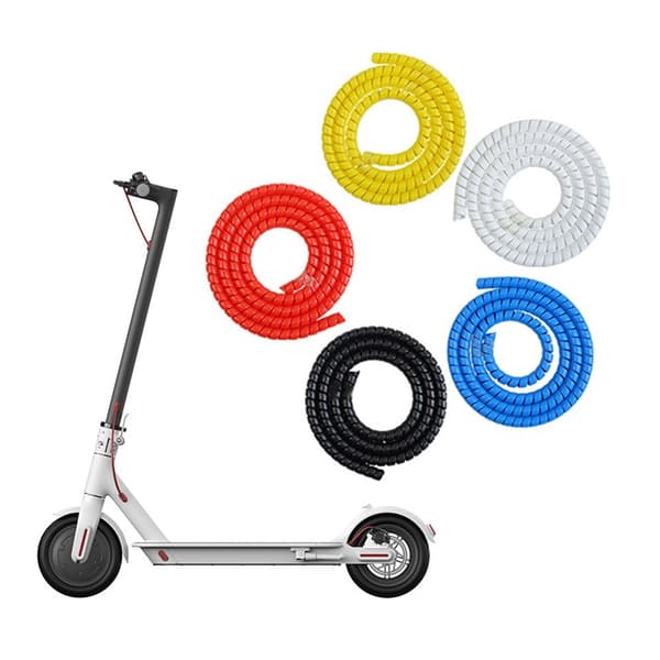 Skyddsskydd för elscooter för Xiaomi M365 Pro Ninebot ES1 ES2 ES3 ES4 Max G30 2M red