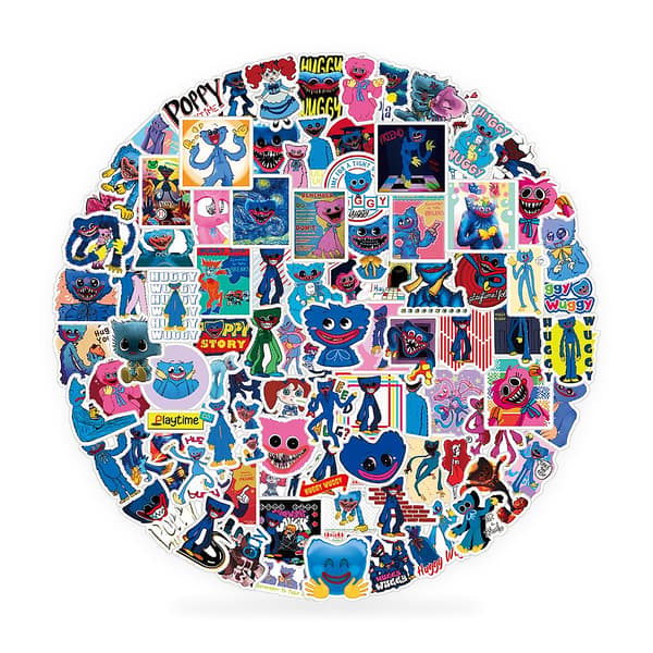 100st Poppy playtime tarroja stickers