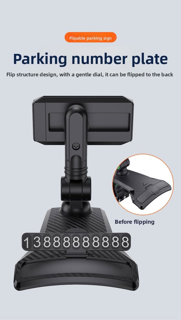 Universal Biltelefonholder Stativ Dashboard Clip Mount til iPhone Xiaomi Samsung GPS Green