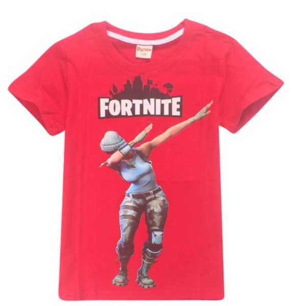 Fortnite T-shirt til børn Red 140