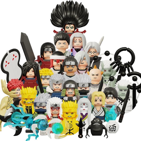 Hot Anime IP-samlerfigurer DBZ Actionfigur-modelgaver Samlefigurer til børn NARUTO 02