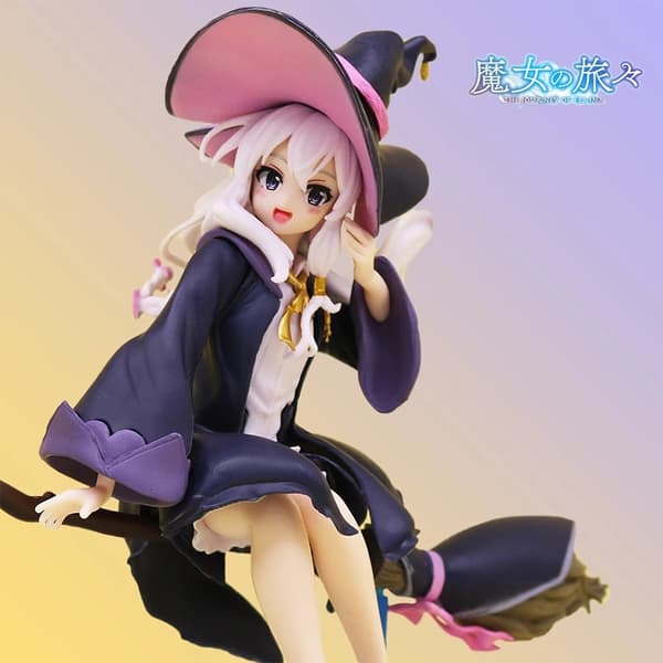 Taito Elaina vandrande häxa 19 cm Animefigur - Samlardocka Leksakspresent no box