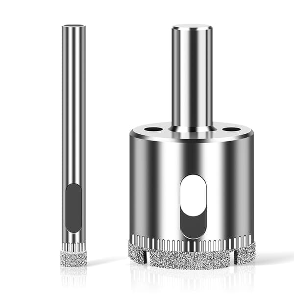 1-delt 3-55 mm diamantbelagt borehulsav til glas, marmor, granit, sten, fliser, keramiske hul 50 mm