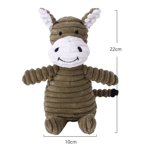 Plyschhundleksak Djurformade Bitsäkra Pimpelleksaker Manchesterhundleksaker för Små Stora Hundar Valp Husdjur Träningstillbehör Sheep