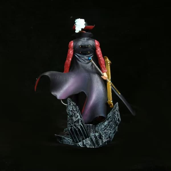 28 cm Dracule Mihawk One Piece Figur - PVC model statue til samlere og gaver no box
