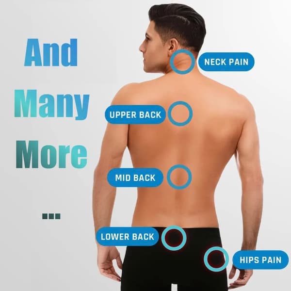 Psoas Muscle Massager Psoas Muscle Release og Deep Tissue Massage Tool til Hamstring Lår Ryglæg 2 PCS