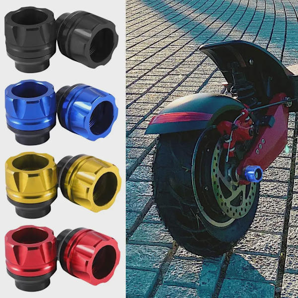 2 st. glidkopparskydd för Zero elscootertillbehör 1 pair