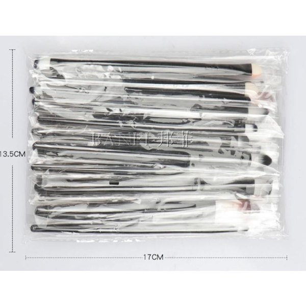 20pc Eyeshadow Brush Smokey-Eye Brush Set- Pink