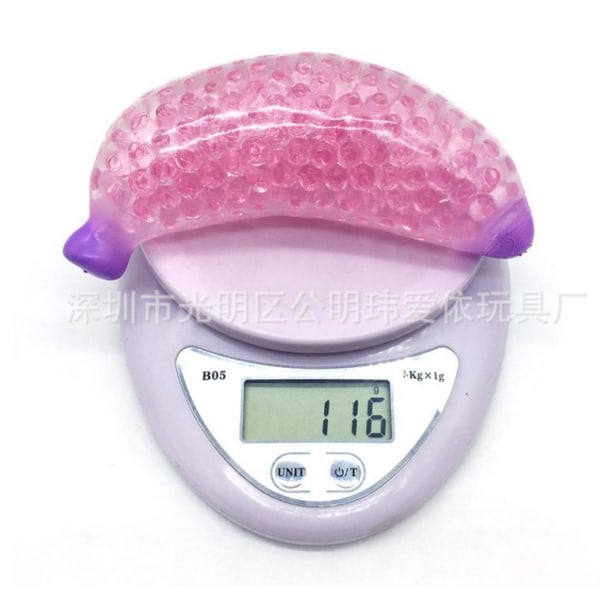 Fruit Banana Anti-stress ball fidget lelut CE-sertifikaatti Pink Pink