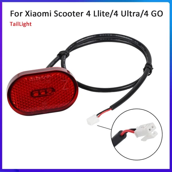 Xiaomi Elscooter 4/4 Lite Ultra GO MI4 Bakljus Bromsljus Set mi4 Ultra