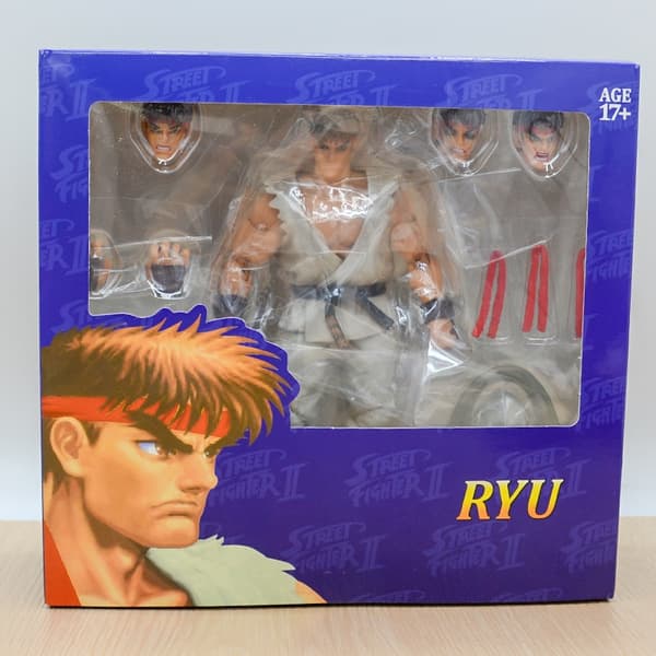 Street Fighter II: The Final Challengers Guile Anime Spilfigur Ryu/Ken Masters Action Figur Storm Samlerobjekter Model Dukkelegetøj 18cm With Retail Box