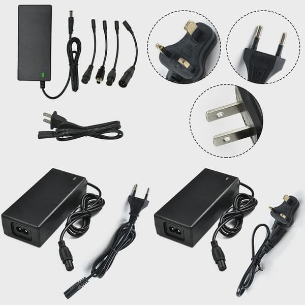 42V 2A El-scooter Oplader Lithium Batteri Adapter til Xiaomi Mijia Ninebot 24V-36V EU