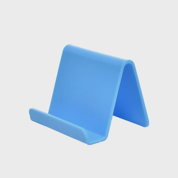 Lazy Bracket Bærbar Mini Candy Color Mobiltelefonholder Skrivebordsstativ til Smartphone Black