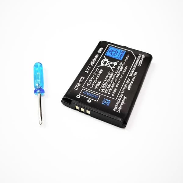 2000mAh CTR-003 til Nintendo 2DS 3DS NYT 2DS XL batteri CTR-003 til Nintendo 3DS N3DS gamepad-controller Ny 3DS 3DS 1pcs
