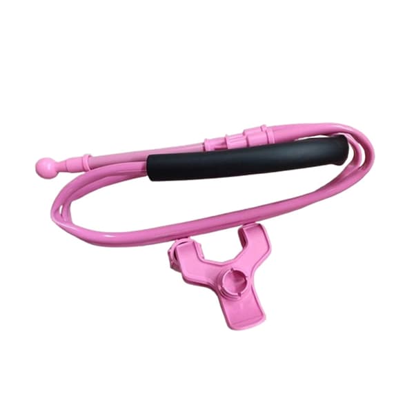 Justerbar 360° mobiltelefonholder til halsmontering til iPhone Xiaomi Blue