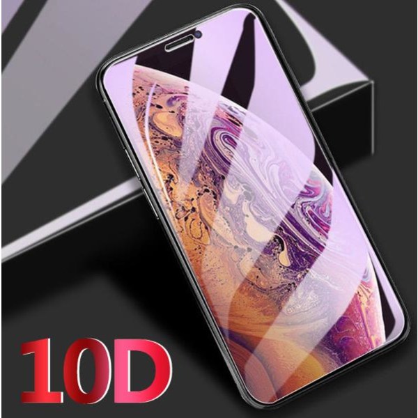 iPhone X, XS, XR, 11, 11 Pro, Pro Max 10D Tempered Glass Full Coverage Till iPhone 11 Pro Max