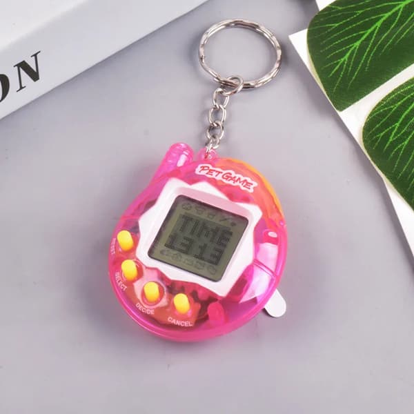 Transparent 168-i-1 Virtual Pet Toy - Nostalgisk Cyber ​​Digital Pixel Fun för barn 3