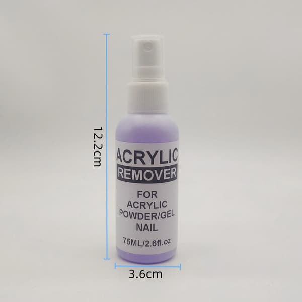 75 ml akrylfjerner til fjernelse af neglelak og gel 1 piece