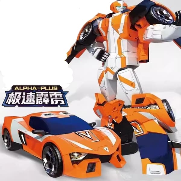 Tobot Galaxy Detectives Master V Ultimate LEON ROVER Transforming Robot Car Plane Action Figur 19 Without Box