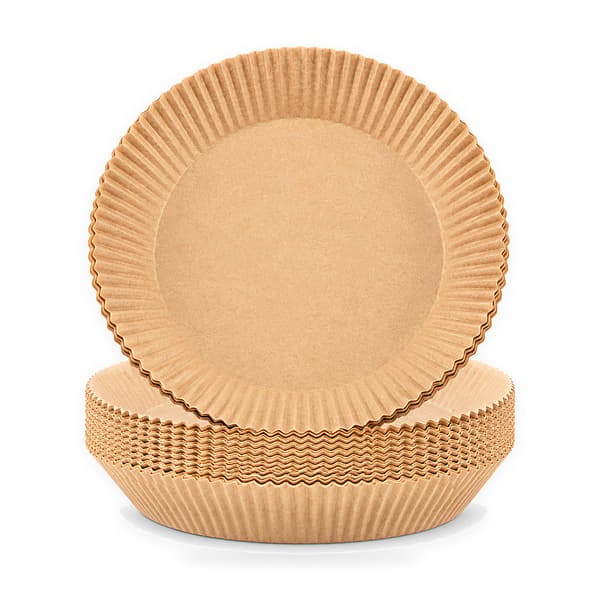 100 Pack 16cm Air Fryer Papper Engångspapper Pergament Formar