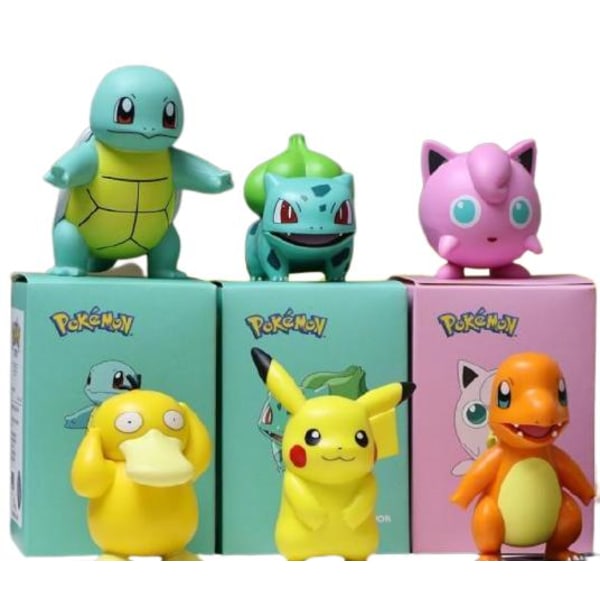 Original Pikachu Pokemon Figurer 8CM Ny Model Model 2