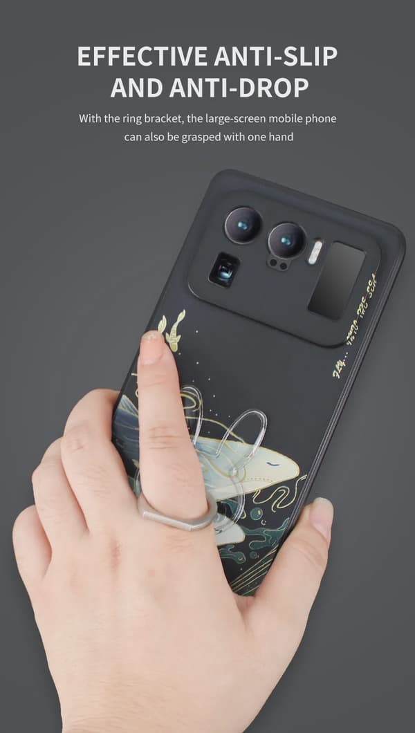 Universell magnetisk fingerringhållare för telefon, stativ för iPhone 13 Max 8, transparent Butterfly