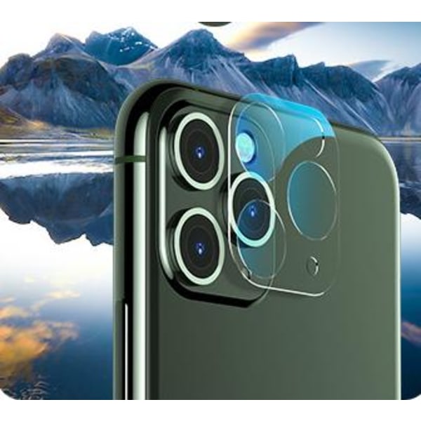 2-pak iPhone 11, 11 Pro, Pro Max kamera skærmbeskytter i hærdet glas Till iPhone 11 Pro, Pro Max