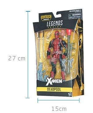 Marvel Legends Deadpool actionfigur - rörlig X-Men superhjälteleksaksmodell 01 Size with box