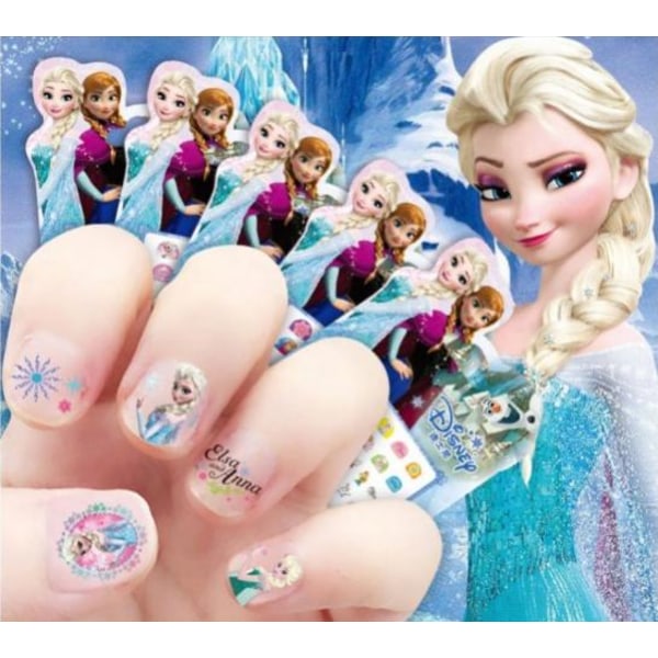 Disney Frost Frosne Nail Stickers 170 stk. Nail Stickers