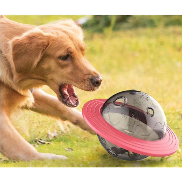 Hunde Kat tumbler bold, kæledyr legetøj ryster mad automatisk