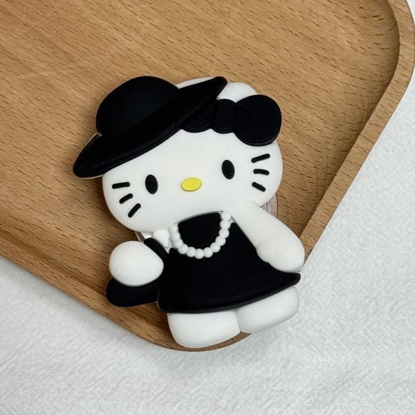 Sanrio Hello Kitty Fingerring Mobilholder Stativ til iPhone Samsung Xiaomi Mobiltelefon Griptok A