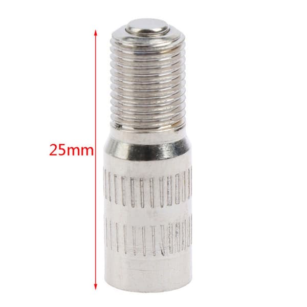 Elscooter Luftventil Förlängningsadapter för Xiaomi M365/1S/Pro/Pro2/Mi3 Max G30 Däck 25MM 10pcs