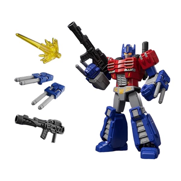 Original Transformers Animation Filmer Perifera leksaker IDW MegatronSwoop Q-version Movable Model Figur Collection Galaxy Vol.6 Whole box 9 styles