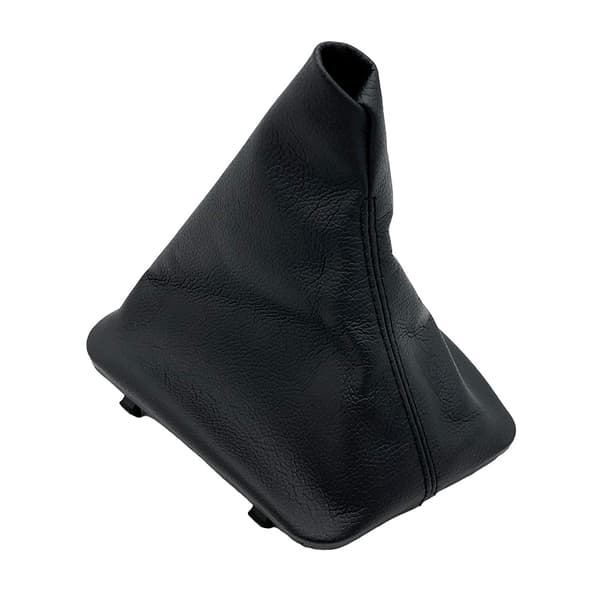 Läderväxelspaksknopp Gaiter Boot Cover Frame Spaken Shifter Krage För BMW E36 3-serie E30 E34 E39 E81 E82 E87 E88 E81 E82 E87 E88
