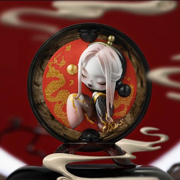 POP MART SKULLPANDA The Mirage Series Figurer Mystery Box 1 STK/9 STK POP MART Blind Box Action Figur Sødt legetøj