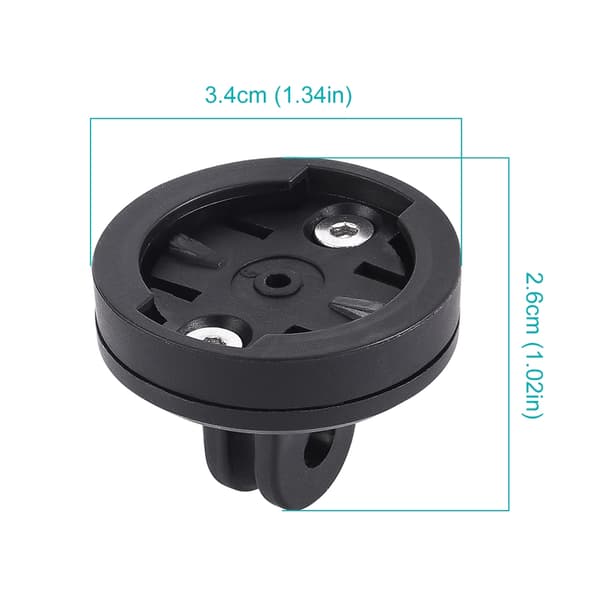 Cykelcomputerholder til Garmin GoPro cykelkamera forlygteholderadapter base 1PC