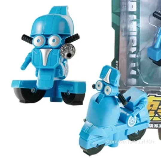 2-i-1 Mini Transformation Robot Billeksak för barn - Action Figur Present & Deformerad modell Model 23