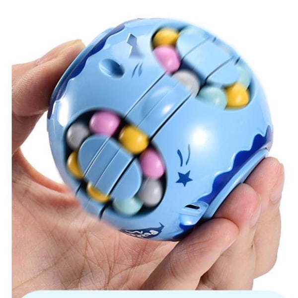 Fidget Toy Puzzle Ball Pop It Cube 3 stk Fäger Blue Blå