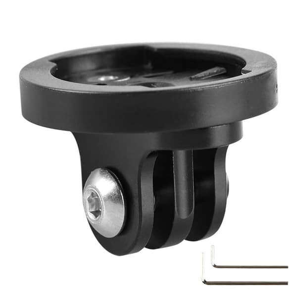 Cykelkamera Forlygte Adapter Montering ABS Plast Forlygtebeslag til Garmin GoPro B