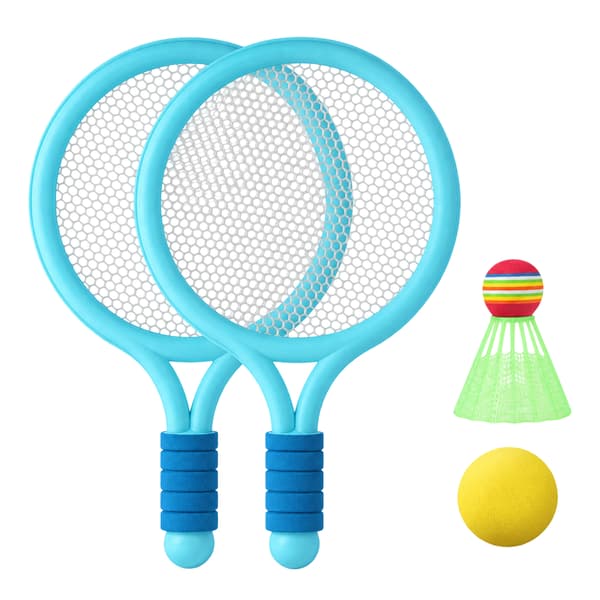 Badmintonracket för barn för utomhuslek - Perfekt för åldrarna 3-12 år Blue