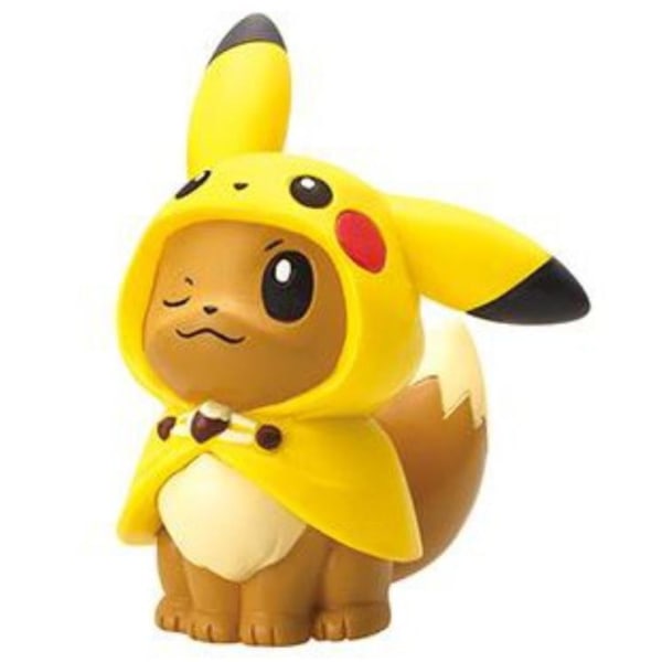 6st Söta Färgglada Pokémon Figurer Pokemon Innehåller Pikachu