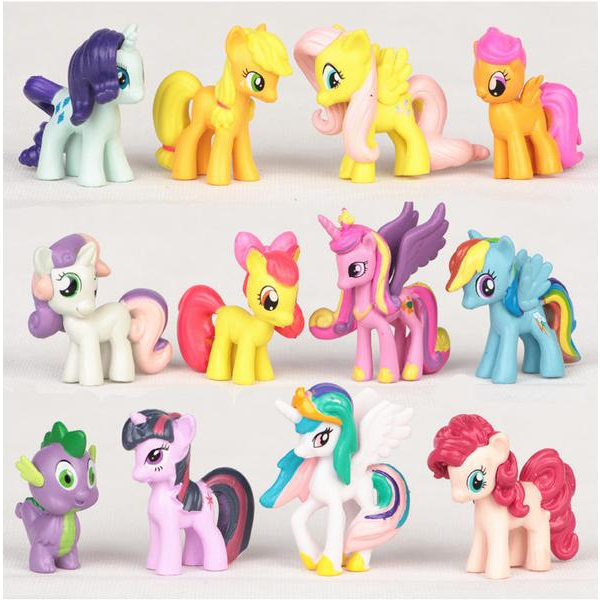 My Little Pony Figurer - 12 st  julklappar