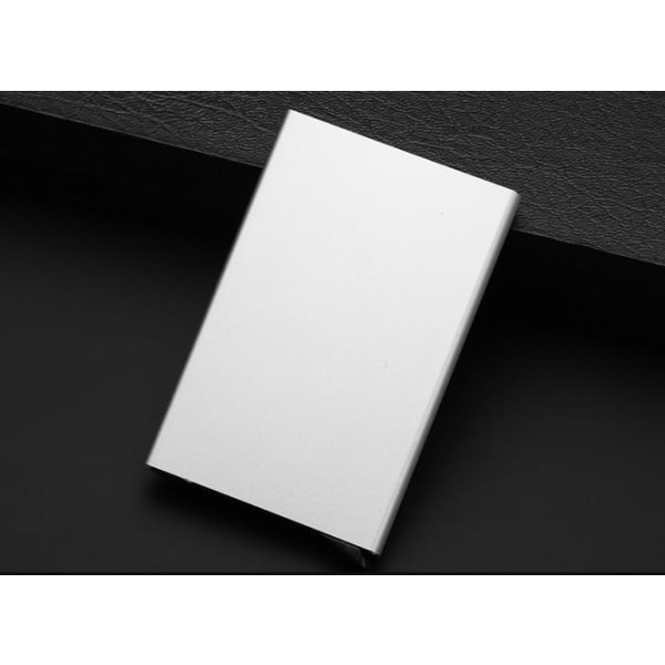 Kortholdere med RFID Säker Skydd Aluminiumfacke Smart Plånbøger Gold